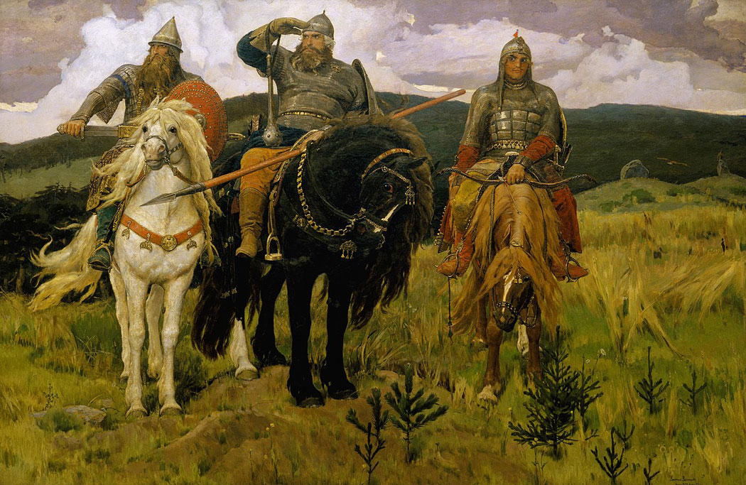Богатыри. Васнецов, 1898