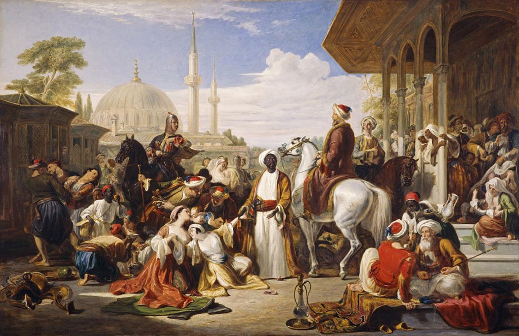 The Slave Market, Constantinople. Sir William Allan, 1838