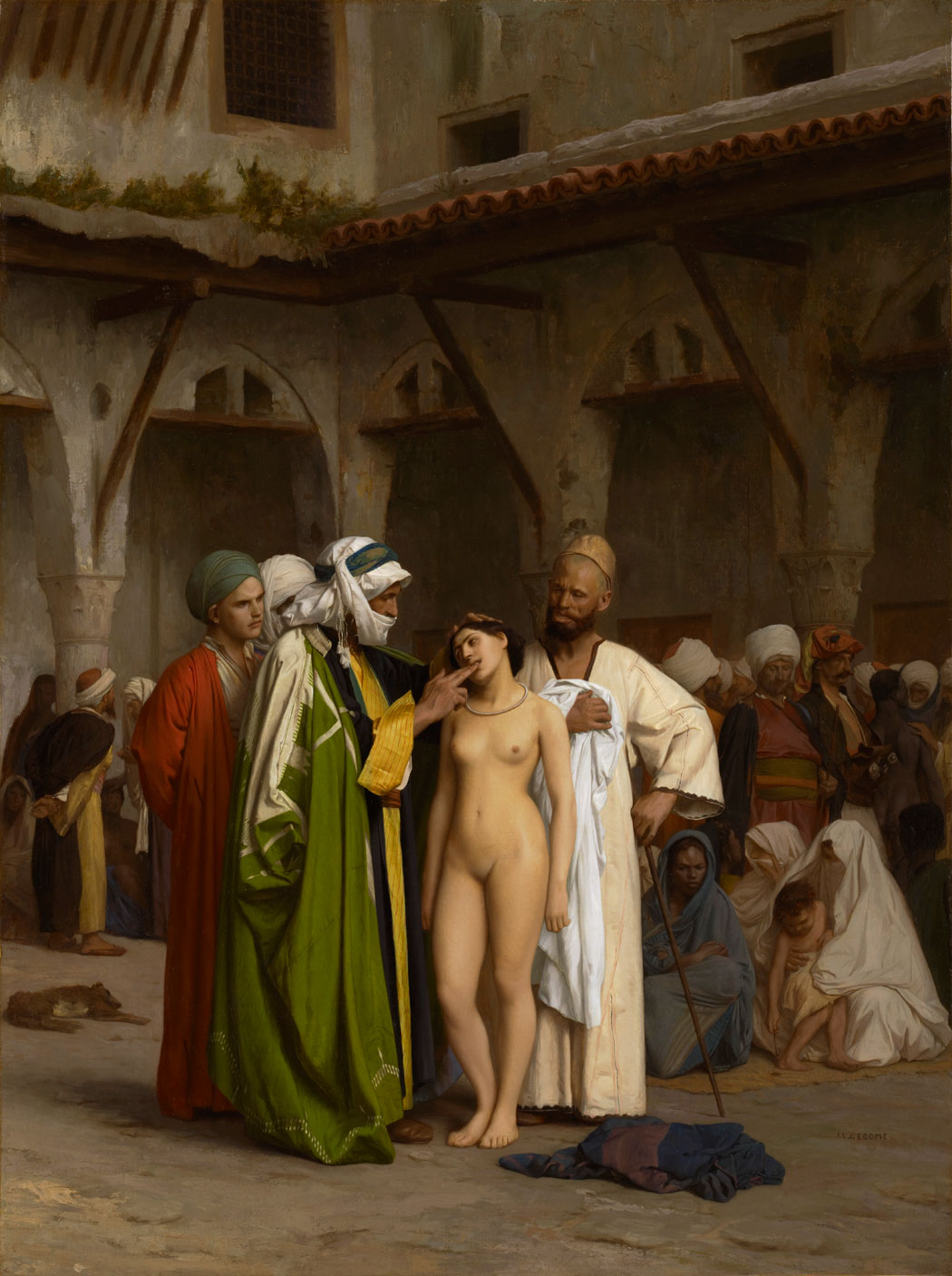 The Slave Market. Jean-Léon Gérôme, 1866